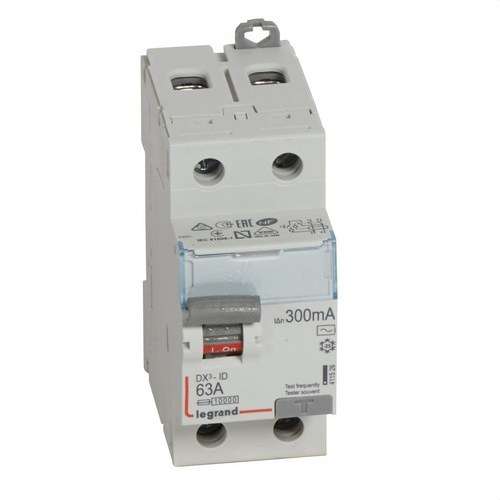 Diferencijal DX3 2P 63A 300mA Klasa AC s referencom 411526 marke LEGRAND