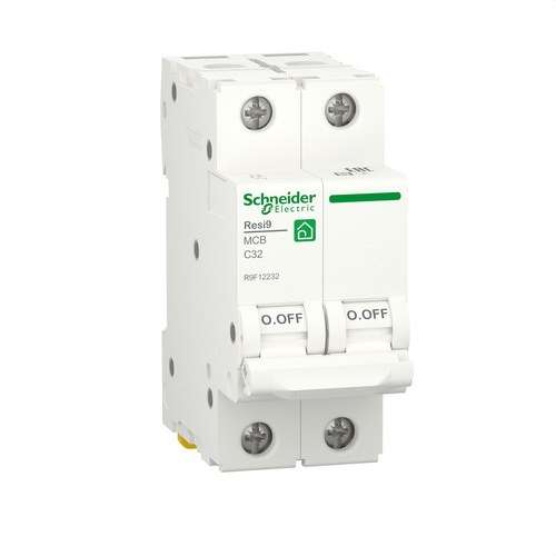 Magnetotermalni prekidač Resi9 2P 32 A 6000 A 230 V s referencom R9F12232 marke SCHNEIDER ELECTRIC