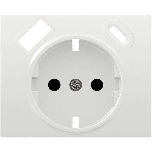 Schuko poklopac utičnice s USB Type-C punjačem bijeli Iris s referencom 18724-USBC marke BJC