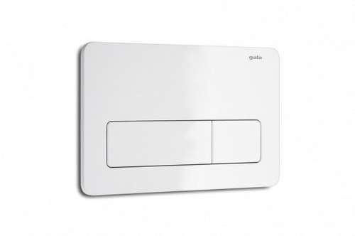 Dugme za dvostruko ispiranje Street Square bijelo s referencom 5056301 marke GALA