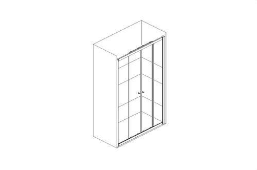 STEP pregrada s 4 panela za prednju stranu od 180 cm s referencom 8905472 marke GALA