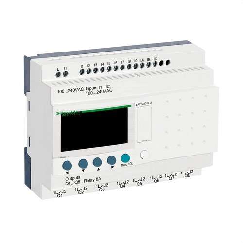 Kompaktni programabilni rele Zelio Logic 20 ES 100..240 V AC sat zaslon s referencom SR2B201FU marke SCHNEIDER ELECTRIC