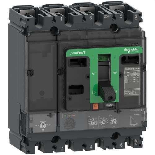 Automatski prekidač ComPacT NSX160N 50kA AC 4P4R 160A Micrologic 2.2 s referencom C16N42D160 marke SCHNEIDER ELECTRIC