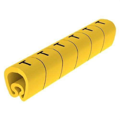 Predrezani žuti označivači Ø18 PVC plastificirani s referencom 1813-T marke UNEX