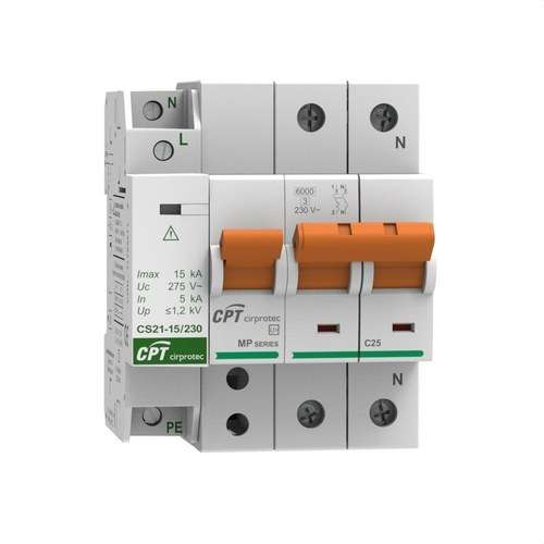Zaštita od trajnih prenapona IGA 1P+N 25A s referencom 77706395C marke CIRPROTEC