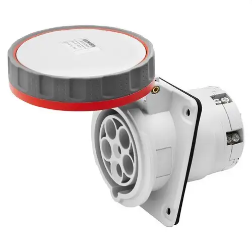 Fiksna ugradbena baza 10º IP69 3P+N+T 63A 400V 6H PC s referencom GW63254PH marke GEWISS