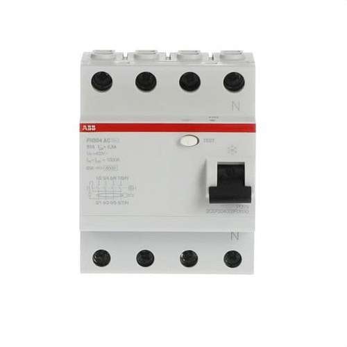 Diferencijalni prekidač 4P 63A Klasa AC 300mA s referencom 2CSF204003R3630 marke ABB