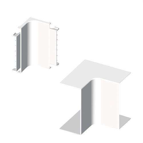 Unutarnji kut bijeli 20x30mm U24X s referencom 78343-2 marke UNEX