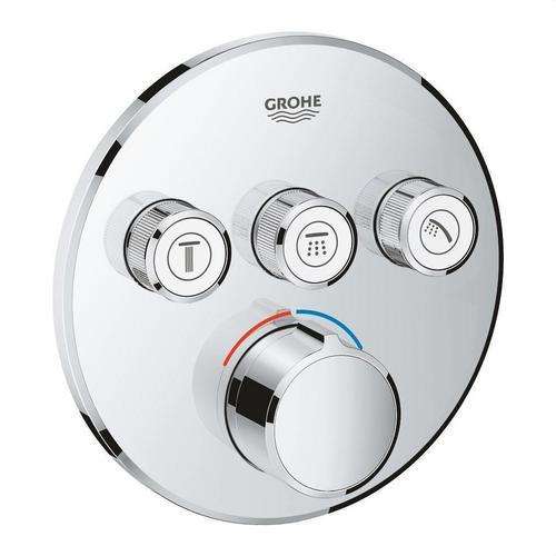 Ugradni miješalica s 3 SmartControl ventila krom s referencom 29146000 marke GROHE