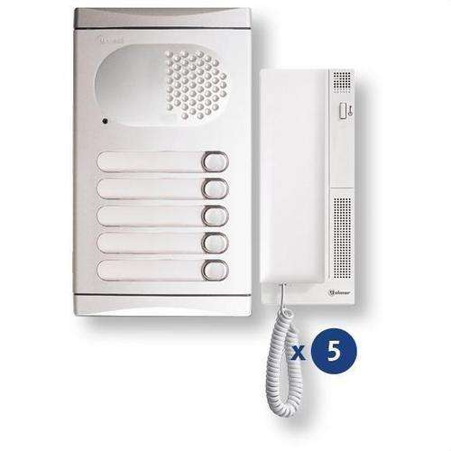 Komplet portafon za 5 stanova Golmar 4150/AL s referencom 11284150B marke GOLMAR