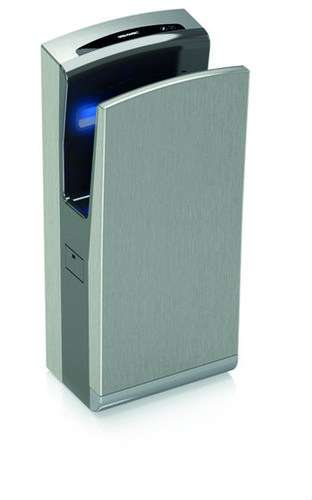 Automatski sušač za ruke Bladeflow 2 inox satinirani (s četkicama) s referencom GW01 18 04 01 marke GENWEC