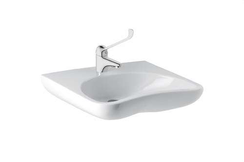 Umyvalnik za osobe s smanjenom pokretljivošću s kompletom za pričvršćivanje Gala Blue s referencom 1006001 marke GALA