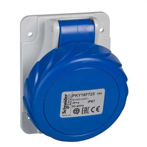 Ugradna baza 16A 2P+TT 200-250V IP67 s referencom PKY16F723 marke SCHNEIDER ELECTRIC