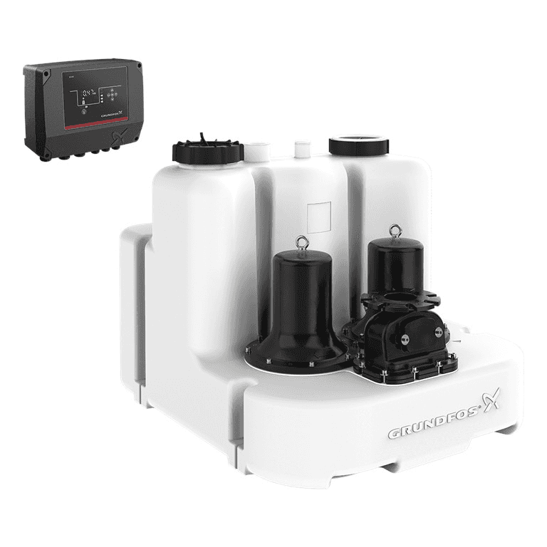 Stanica za podizanje s dvostrukom pumpom Grundfos Multilift MLD.38.3.2 s referencom 97901114 marke GRUNDFOS