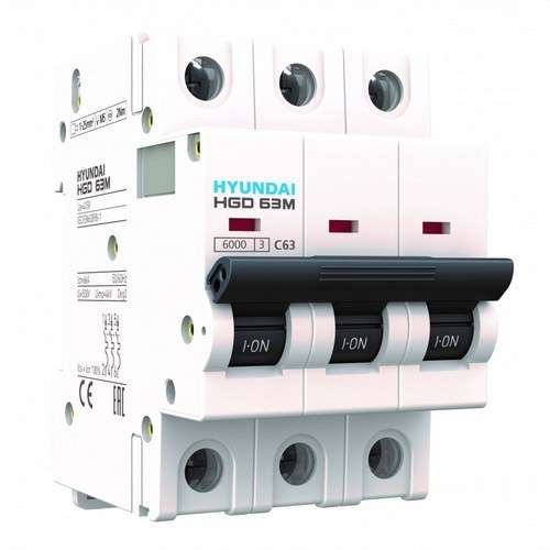Magnetotermički prekidač STD 1P+N 6kA 25A Krivulja C s referencom HGD32-NSN1025C marke HYUNDAI