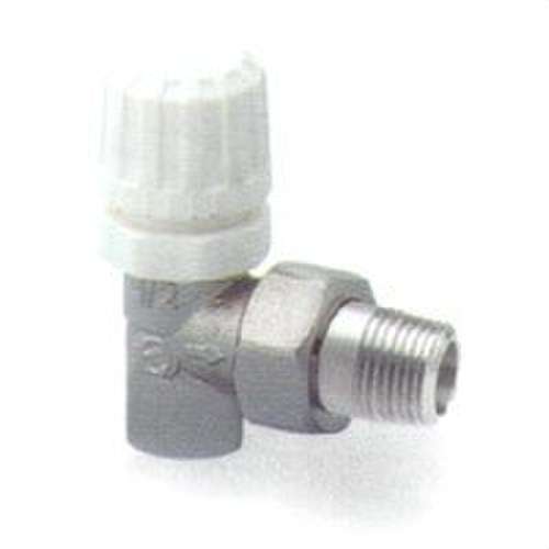 Termostatski ventil s dva priključka za lemljenje, kutni, 1/2" s referencom 67401 marke ORKLI