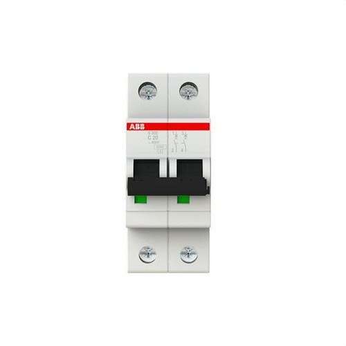 Magnetotermalni prekidač S202-C20 2P 40A Krivulja C s referencom 2CDS252001R0204 marke ABB