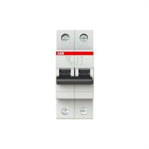 Magnetotermički prekidač SH202-C20 2P 20A Krivulja C 6kA s referencom 2CDS212001R0204 marke ABB