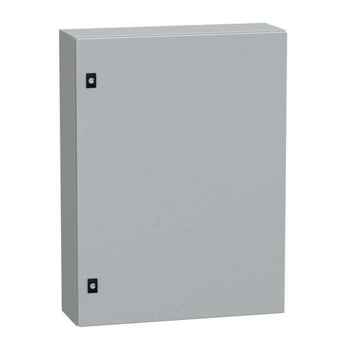 Zidni ormar od čelika s punim vratima bez montažne ploče 800x600x200 Panel SeT CRN s referencom NSYCRN86200 marke SCHNEIDER ELECTRIC