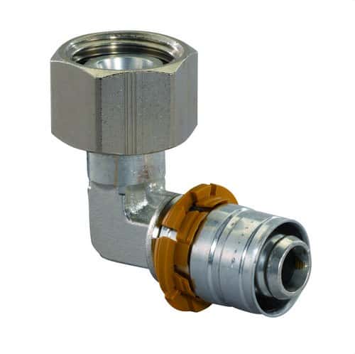 Uponor S-Press koljeno s pomičnom maticom 25-G1/2"SN s referencom 1060092 marke UPONOR