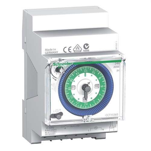 Analogni vremenski prekidač IH 24H s 3 modula 150H 1C-16A s referencom CCT15365 marke SCHNEIDER ELECTRIC