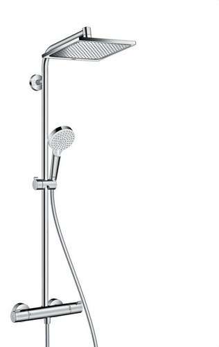 Set za tuširanje Crometta E Showerpipe 240 s 1 Jet EcoSmart s referencom 27281000 marke HANSGROHE