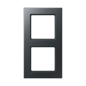 Dvostruki okvir Jung Serija A antracit mat s referencom A5582BFANM marke JUNG