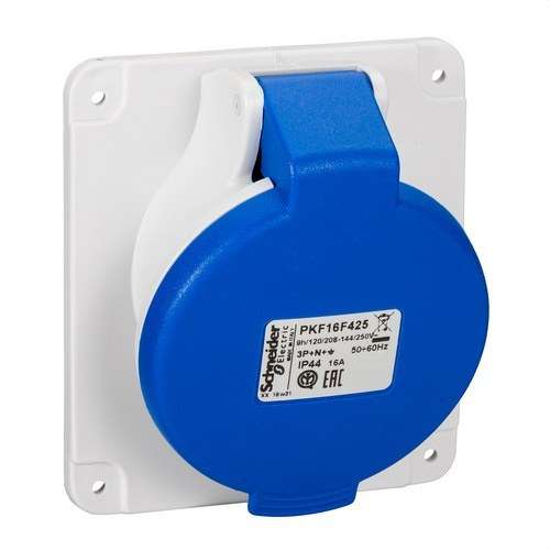 Ugradbena nagnuta baza 16A 2P+TT 200-250V IP44 s referencom PKF16F425 marke SCHNEIDER ELECTRIC
