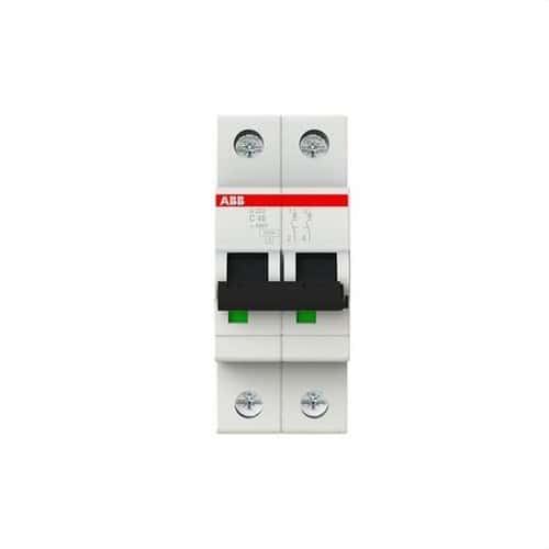 Magnetotermalni prekidač S202-C40 2P 40A Krivulja C 10kA s referencom 2CDS252001R0404 marke ABB