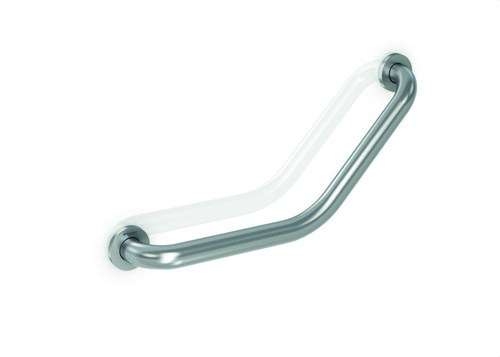 Kutna potporna šipka 130º 300mm sjajni inox s referencom GW11 22 04 02 marke GENWEC