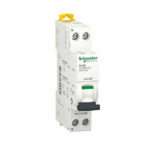 Magnetotermički prekidač IC40N 1PN 2A Krivulja C 10kA s referencom A9P54602 marke SCHNEIDER ELECTRIC