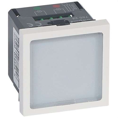 Svjetlosna signalizacija s zelenim/crvenim LED-icama Mosaic s referencom 078524 marke LEGRAND