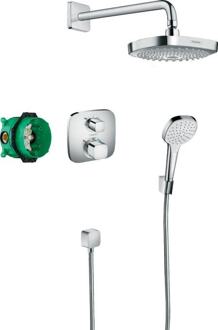 Ugradbeni termostatski tuš set Croma Select E 180 s referencom 27294000 marke HANSGROHE
