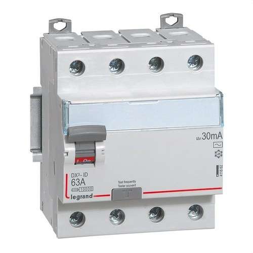 Diferencijal DX3 4P 63A 30mA Klasa AC s referencom 411662 marke LEGRAND
