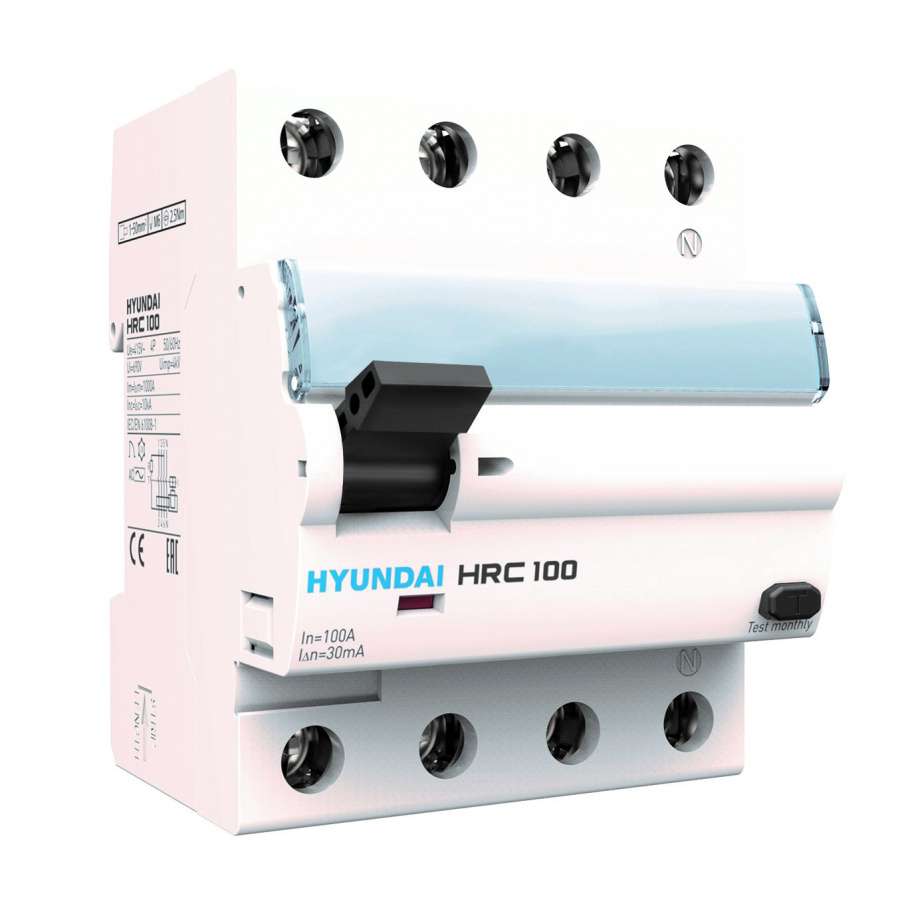 Diferencijal STD 4P 100A 300mA Klasa A s referencom HRC100S-F4PG7100 marke HYUNDAI