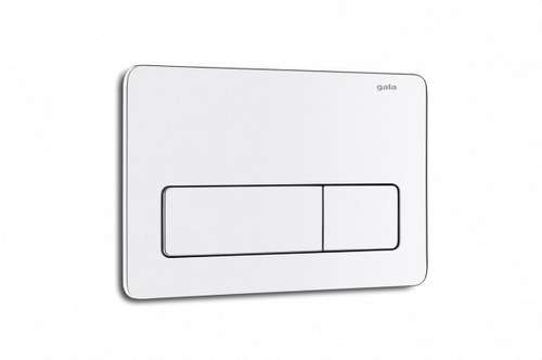 Dugme za dvostruko ispiranje Street Square sjajni krom s referencom 5056369 marke GALA