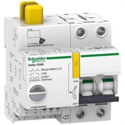 Prekidač s refleksom iC60N TI24 40A 2P B s referencom A9C61240 marke SCHNEIDER ELECTRIC