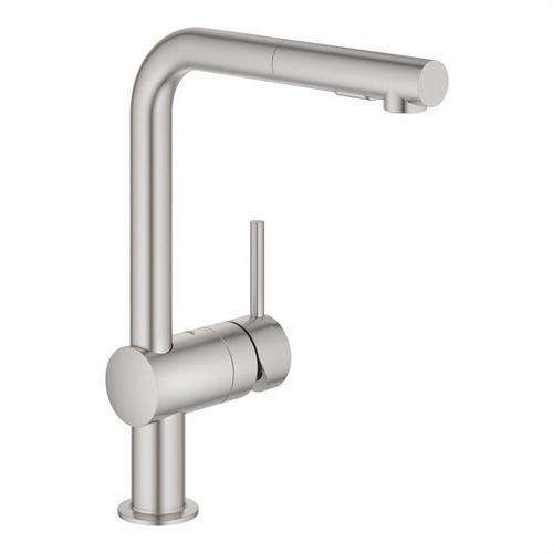 Jednoručna kuhinjska slavina Minta 1/2" superčelik s referencom 30274DC0 marke GROHE