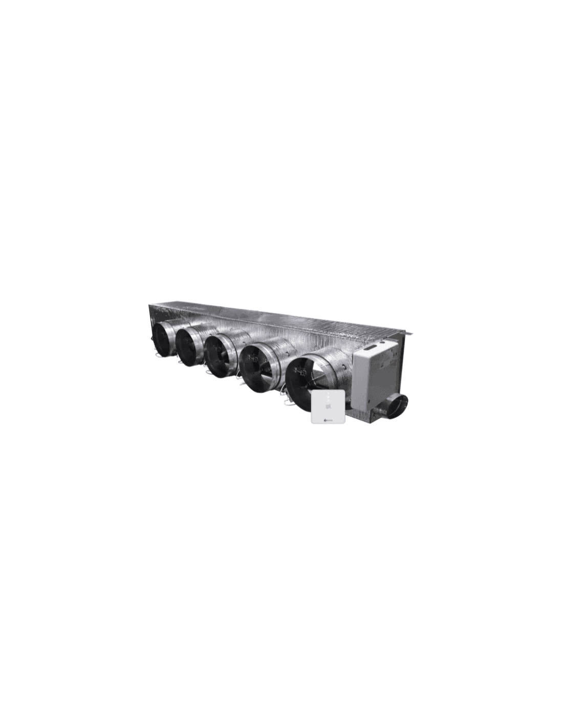 Motorizirani plenum Airzone Easyzone 25 Wi-Fi Standard + VMC AZC25GREST10L5 za Gree – 5 izlaza Ø200 mm (veliki kapacitet) s referencom AZC25GREST10L5 marke AIRZONE