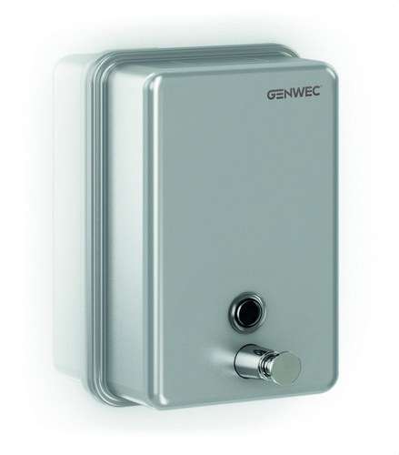 Vertikalni dozator sapuna 1100ml inox 304 satiniran s referencom GW04 01 04 01 marke GENWEC