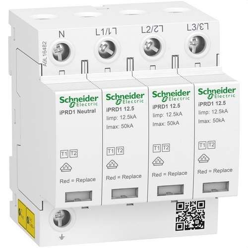 Ograničivač prenapona tip 1+2 Acti9 iPRD1 3P+N 12,5kA 350V s referencom A9L16482 marke SCHNEIDER ELECTRIC
