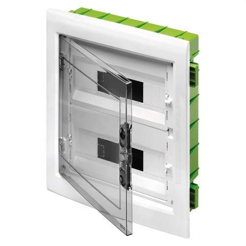 Ugradni razvodni ormar s dimljenim vratima 32 modula (18x2) s referencom GW40609PM marke GEWISS