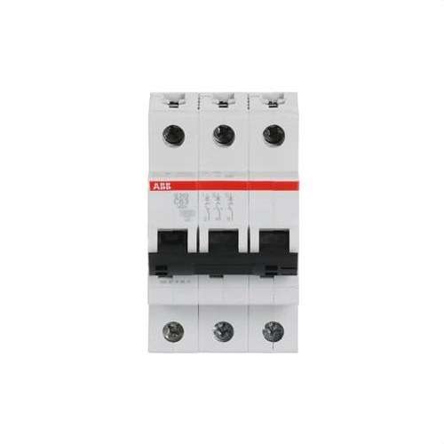 Magnetotermalni prekidač S203-C63 3P 63A Krivulja C 10kA s referencom 2CDS253001R0634 marke ABB
