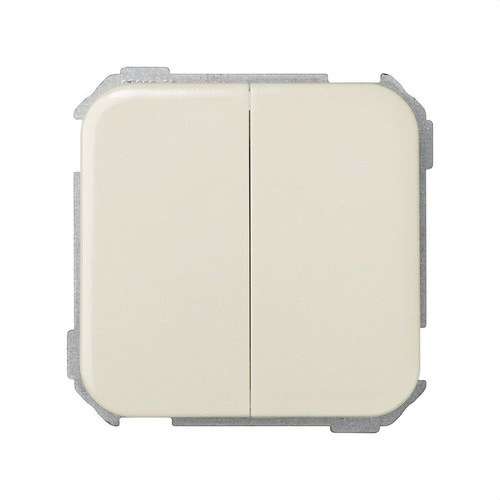 Grupa od 2 prekidača sa sustavom za brzo spajanje, boja slonovače, Simon 31 s referencom 31397-31 marke SIMON