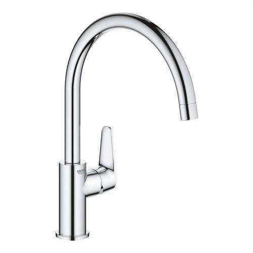 Jednoručna kuhinjska slavina 1/2" Grohe Baucurve krom s referencom 31536001 marke GROHE
