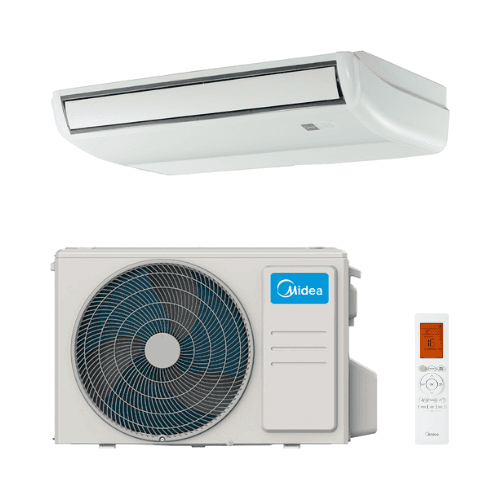 Podni/stropni klima uređaj Midea 14 kW 48000 BTU - Trosfazan s referencom MUE-140(48)N8R-2 marke MIDEA