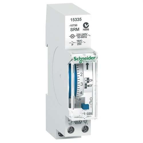 Analogni vremenski prekidač IH 24H s 1 modulom SRM 1C-16A s referencom 15335 marke SCHNEIDER ELECTRIC