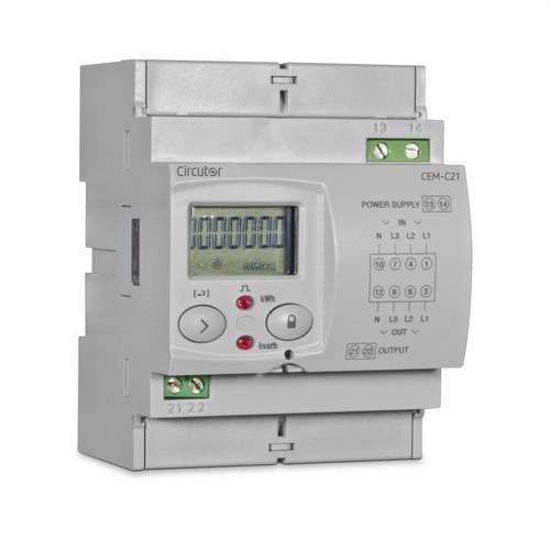 Trofazni izravni mjerač energije Circutor CEM-C21-T1 s referencom Q22411. marke CIRCUTOR