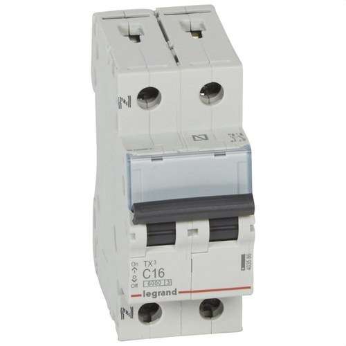 Magnetotermalni prekidač TX3 P+N 16A Krivulja C 6kA s referencom 403586 marke LEGRAND