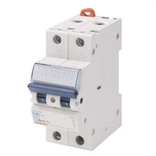 Magnetotermički prekidač 2P 20A Krivulja C 6kA s referencom GW93648 marke GEWISS